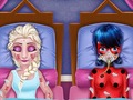Gêm Ladybug A Chymorth Cyntaf Elsa yn  ar-lein