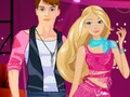 Gêm Barbie Ac Ken Clwb Nos Dyddiad  ar-lein