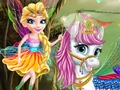 Gêm Princess Tylwyth Teg Pony Trin  ar-lein