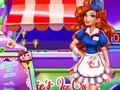 Gêm Mae merched yn Atgyweiria Mae'n Jessie yn Ice Cream Truck  ar-lein