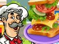 Gêm Sandwich Baker ar-lein