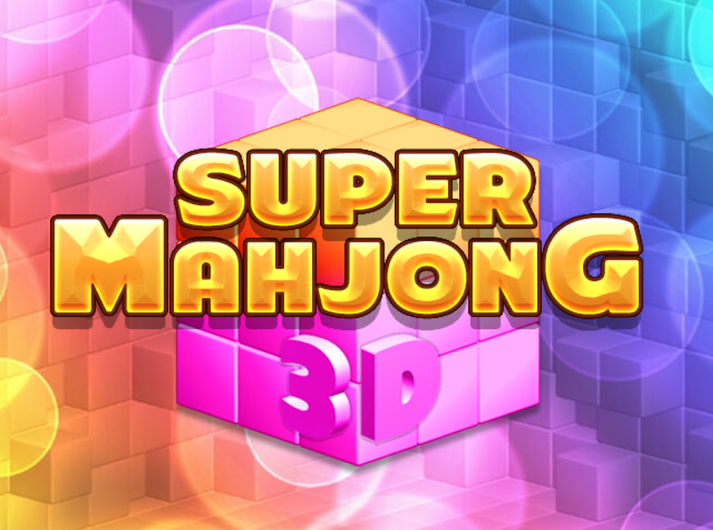 Gêm Super mahjong 3d ar-lein