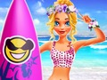 Gêm Merch Nina Surfer  ar-lein
