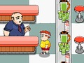 Gêm Diner Tapper... Dash i Superhero Smoothie  ar-lein