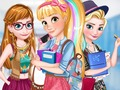 Gêm Merched Disney yn ôl i'r ysgol  ar-lein