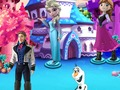 Gêm Dylunio'ch Byd Frozen  ar-lein