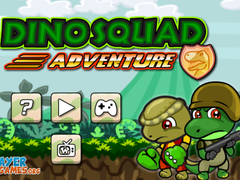 Gêm Antur Sgwad Dino  ar-lein