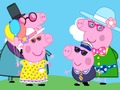 Gêm Moch Peppa: Gwisgo Teulu  ar-lein