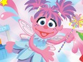 Gêm 123 Sesame Street: gwneuthurwr smwddi Abby ar-lein