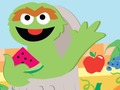 Gêm 123 Sesame Street: Darganfyddwch y Bwydydd  ar-lein