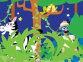 Gêm 123 Sesame Street: Gweld yr Anifeiliaid  ar-lein