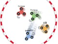 Gêm Lluosogwyr Fidget Spinner  ar-lein