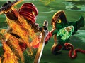 Gêm Ninjago sumpf-arena ar-lein