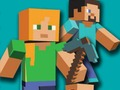 Gêm Sylwch ar y gwahaniaeth minecraft ar-lein