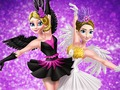 Gêm Ellie ac Annie Black Swan a White Swan  ar-lein