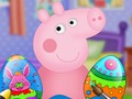 Gêm Wyau Pasg Moch Peppa  ar-lein