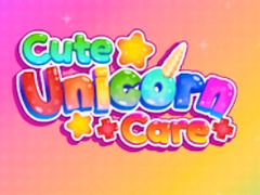 Gêm Gofal Unicorn Cute  ar-lein