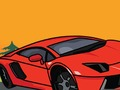 Gêm Llyfr Lliwio Lamborghini  ar-lein