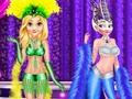 Gêm Tywysoges fel Los Vegas Showgirls  ar-lein