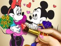 Gêm Llyfr lliwio Minnie  ar-lein