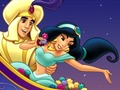 Gêm Aladdin Dod o hyd i'r gwahaniaethau  ar-lein