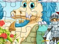 Gêm Y Dywysoges A'r Ddraig  ar-lein
