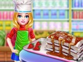 Gêm Pastai brechdanau gyda hufen iâ  ar-lein