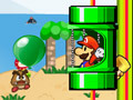 Gêm Saethu Mario Bloons  ar-lein