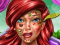 Gêm Mermaid y Dywysoges: Meddyg Croen  ar-lein
