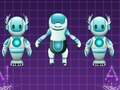 Gêm Robotiaid: Gêm Cerdyn Cof  ar-lein