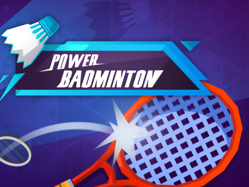 Gêm Badminton pŵer  ar-lein