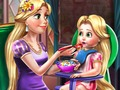 Gêm Rapunzel: bwydo'r babi  ar-lein