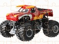Gêm Her Jig-so Truck Monster  ar-lein