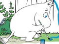 Gêm Llyfr lliwio Moomins  ar-lein