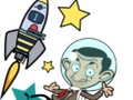 Gêm Mr Bean Ailgylchwr Roced  ar-lein