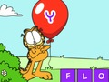 Gêm Garfield: Geiriau Saesneg  ar-lein