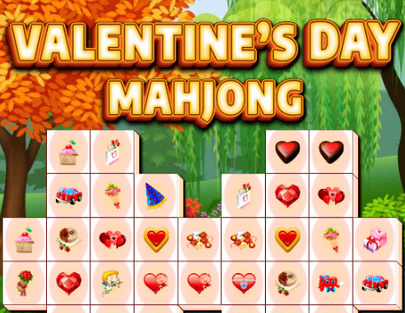 Gêm Dydd San Ffolant Mahjong  ar-lein
