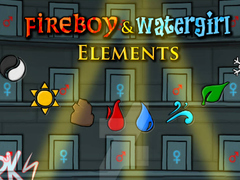 Gêm Elfennau Fireboy & Watergirl  ar-lein