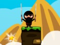 Gêm Antur Ninja Dywyll  ar-lein