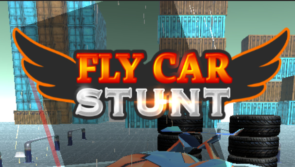 Gêm Stunt Car Fly  ar-lein