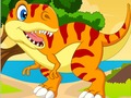 Gêm Jig-so Dino  ar-lein