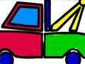 Gêm Yn ôl i'r Ysgol: Paentio Tryc  ar-lein