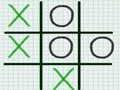 Gêm Nodyn Papur Toe Tac Tic  ar-lein