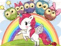 Gêm Jig-so Ciwt Unicorn  ar-lein