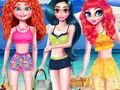 Gêm Dillad Traeth Besties  ar-lein