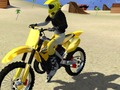 Gêm Moto Rasio: Efelychydd Neidio Traeth  ar-lein