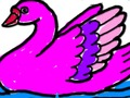 Gêm Yn ôl i'r Ysgol: Llyfr Lliwio Swan  ar-lein