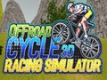 Gêm Efelychydd Rasio 3D Beicio Offroad  ar-lein