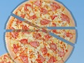 Gêm Torrwch y pizza  ar-lein