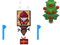 Gêm Rhedeg Pixel Santa  ar-lein